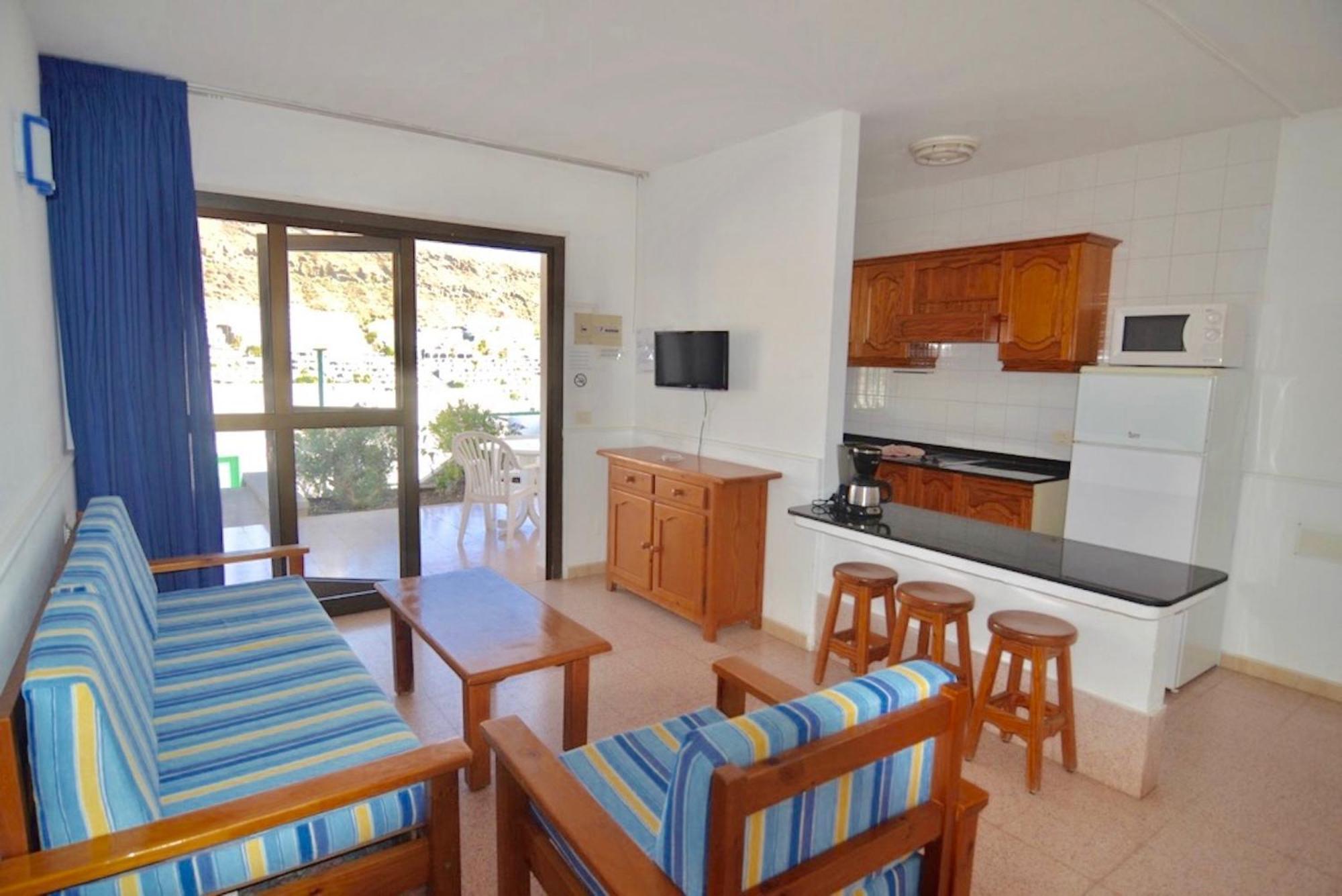 Comfortable Apartment In Puerto Rico Mogan Bagian luar foto